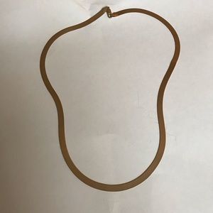 14K Italian Gold Snake Necklace